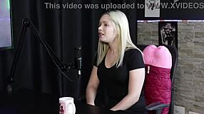 vivian lola in sheer red lingerie gangbang dp