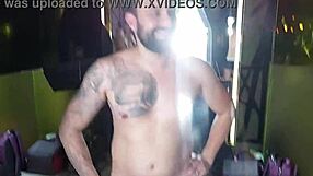 married blonde explores backstage with camera off