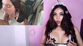 i'm masturbating with yini's big ass before she gets fucked hard