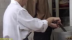 Hairy granny's first rough big cock pounding