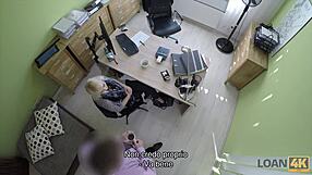 Loan4k hidden casting with teen blowjob and fingering