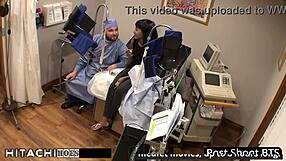 Doctor Eliza Shields forces hitachi orgasms on patient in Tampa