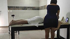 Intense Emotions During Hot Massage With Big Ass Latina Brunette