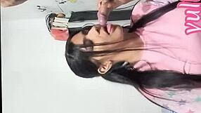 Horny Stepmother Seduces Stepson and Swallows His Cum in Homemade Real Video