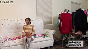 Petite Alicia Reign Addicted To Bryan Gozzlings Rough Fucking