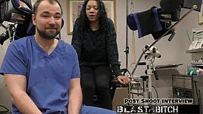 Yasmine woods pussy gets BLASTED with cum after blowjob