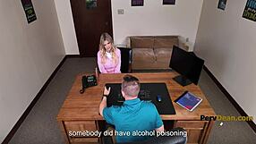 Popular Girl Now a Milf Faces the Dork Who Became the Pervy Principal