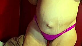 pregnant wife is wet and ready to strip