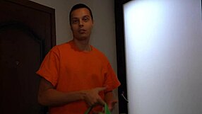 Courier Joins Amateur Foursome Orgy with Double Facial Cumshots