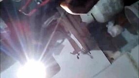 african teen slobberin on my dick wit her phat cock suckin lips