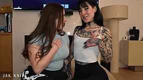 my stepsis and her bff fightin over my cock
