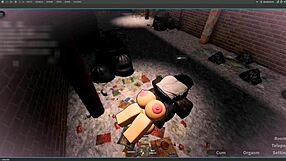 Black guy fucks me in alley, fills tits with cum