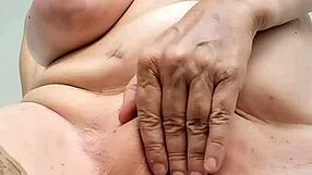 Mature Striptease & Toy Play Close-Up