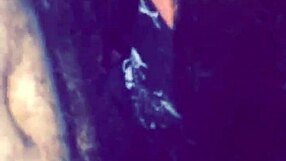 Cassandra, the travesti, casually sucks her client in this amateur scene