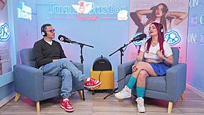 Busty milf confesses dreaming of 50 cocks filling her pussy