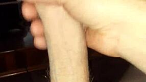 Stroking My Cock To A Hot Tranny