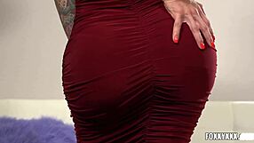 hot anal diddling of tranny brunette ts foxxy