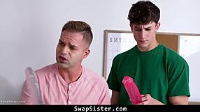 Boys Get Chance to Fuck Each Others Stepsisters in Taboo Swap
