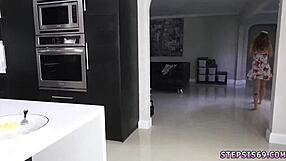 Teen reality rough brunette car family competition