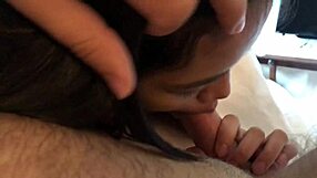 morning blowjob from 19-year-old teen from Philippines, doggy style 😘.