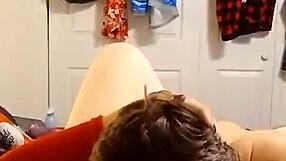 Suck whip cream off my tits and eat my pussy to orgasm