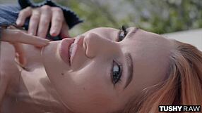 Tushyraw sexy redhead dragon gapes perfect ass with anal play