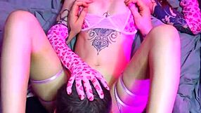 Valentine's day pussy licking with cute European girl Sunako Kirishiki