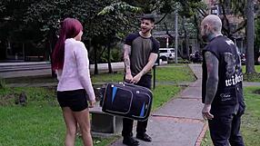 Can two neighbors really just want to eat hot latina's pussy? Felipe Skull knows the truth.