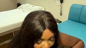 Hot Colombian Orders Delivery and Pays with Intense Anal Fucking and Creampie!