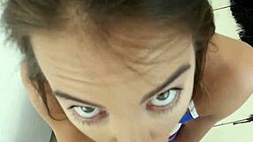 I watch Charity Crawford suck her stepbro's cock