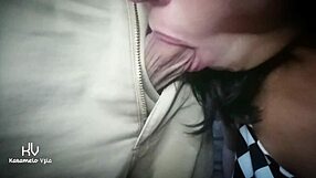 sucking and licking daddys balls in bedroom