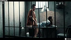 Lucky Prisoner Stops Time Fucks Officer Amirah Adara And Cum Inside Trailer