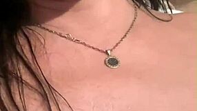 Milfy Calla masturbates in bathtub after peeing on jackets