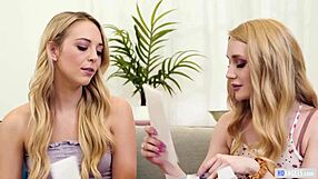 Lily Larimar And Emma Starletto Can't Stop Kissing In College!