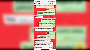 Inviting Friend's Girlfriend to Fuck Again via WhatsApp
