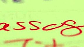 Therapist oils up for rough anal massage session