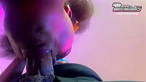 destiny 18+ drools and gives the most enthusiastic oral performance