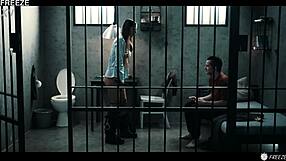 Lucky Prisoner Stops Time Fucks Officer Amirah Adara And Cum Inside Trailer