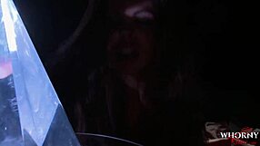 Whornyfilms police officer hardcore threesome with masked guy