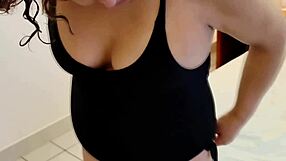 On the beach i masturbate stepson sticks his cock in me