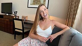 Interview Turns Sexy with Accidental Creampie 😏