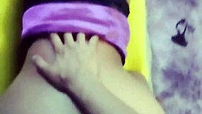 Pretty Student In Lingerie Poses.