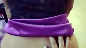 Pretty Student In Lingerie Poses.