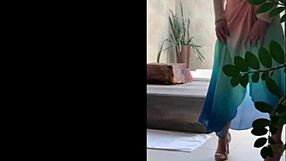 Brazilian Mature Woman Dances Sensually Outdoors