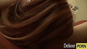 Gorgeous babe fulfills lesbian fantasies with licking and fingering