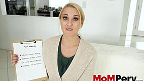 blonde milf julia robbie riding reverse cowgirl pounded by stepson 😏