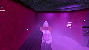 I get fucked by a hot lady in the sauna