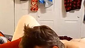 Suck whip cream off my tits and eat my pussy to orgasm