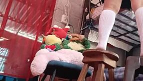 hidden stepfather records unsuspecting student without her noticing