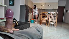 Stepmom's Shocked By Stepson's Huge Dick